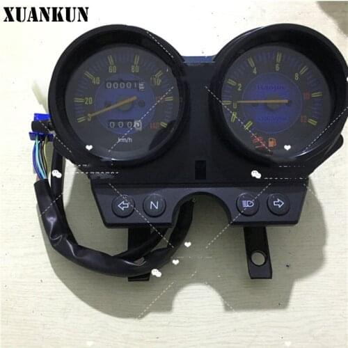 XUANKUN HJ125-7F HJ125-7E Motorcycle Instrumentation Table Code Table Odometer Models