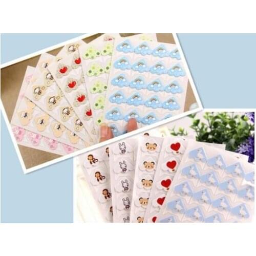 11 Style Hot Selling Cartoon Cute Photo Corner Stickers For DIY Baby Photo Album or Scrapbook Album 24pcs/sheet