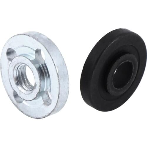 2Pcs/set New Angle Grinder Replacement Part Inner Outer Flange Set Fits For Makita 9523 Angle Grinder Motor Rotor
