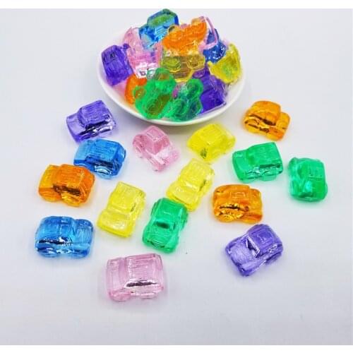 5Pieces Acrylic Crystal Game Car Puzzle Board Games For Funny Entertainment Play Best Gift for Children