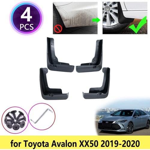 For Toyota Avalon XX50 2019 2020 2021 Auto Mudguards Mudflap Fender Mud Flap Flaps Splash Guards Front Rear Wheel Accessories