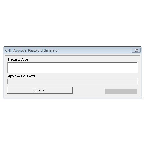 CNH APPROVAL PASSWORD GENERATOR v0.3