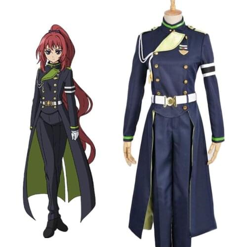 Seraph of the End Mito Jujo Cosplay Costume Custom Made