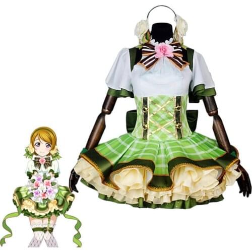 Love Live! Flower Bouquet Hanayo Koizumi Awakening Dress Cosplay Costume All Size COSPLAYONSEN