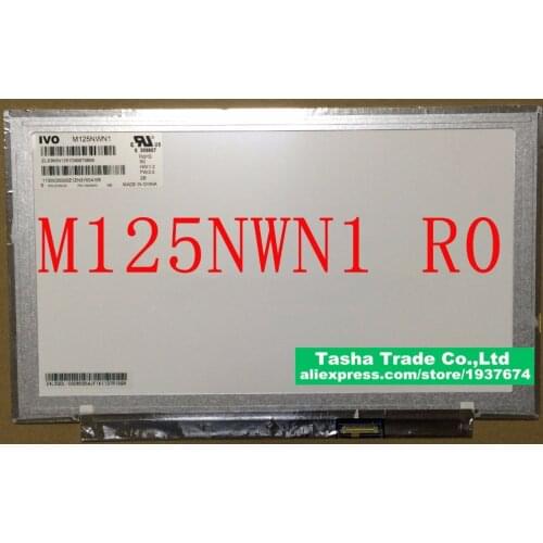 M125NWN1 R0 R1 LP125WH2 TPH1 HB125WX1-200 B125XTN01.0 EDP 30pin Matrix LCD LED SCREEN
