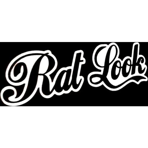 18.3*7.9cm RAT LOOK Car Decal Sticker car vinyl decal vehicle bike graphic bumper sticker Cool Graphics Car Sticker