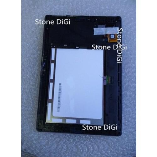 New 10.1 Inch LCD DIsplay Panel Touch Screen Digitizer Assembly For Lenovo A7600 + Frame Free Tools Free Shipping