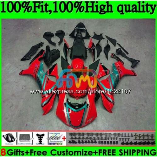 OEM Injection For YAMAHA YZF R1 1000 YZFR1 15 16 17 129BS.60 YZF-1000 YZF R 1 YZF1000 YZF-R1 Glossy red 2015 2016 2017 Fairing
