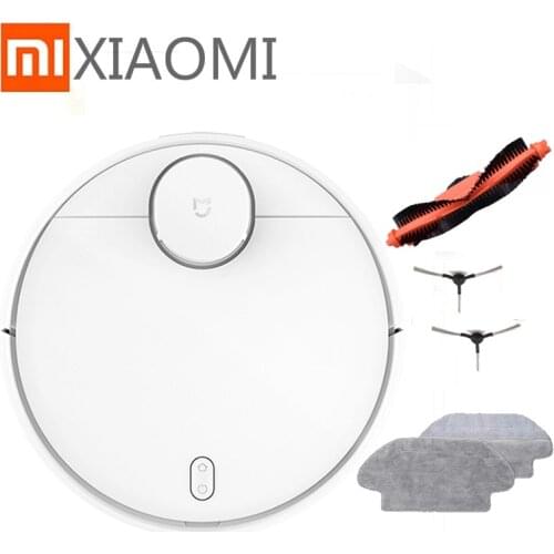 Hot Xiaomi Floor Sweeping Robot Smart Home ultra-thin Mijia Automatic Vacuum Cleaner Scrubbing and Mopping Machine APP 3200mAh