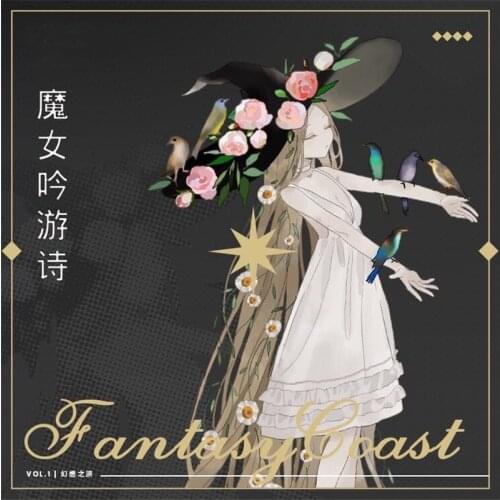 Fairy Poet Witch Washi Tapes Bullet Journal Masking Tape Adhesive Tape DIY Scrapbooking Washi Stickers