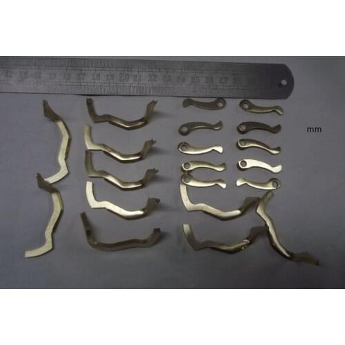 Mixed sax parts Alto sax repair parts Brass unpainted