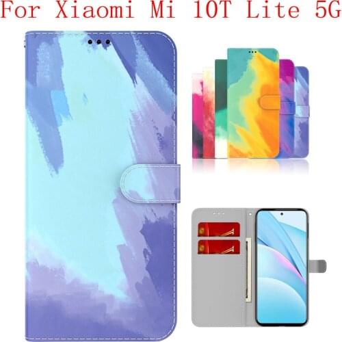 Sunjolly Case for Xiaomi Mi 10T Lite 5G Wallet Stand Flip PU Phone Case Cover coque capa Xiaomi Mi 10T Lite 5G Case Cover