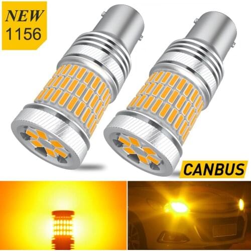 LED Canbus Turn Signal Lamp P21W BA15S W21W LED Amber No Hyper Flash Car Turn Signal Light For Lada Vesta Granta Kalina Priora