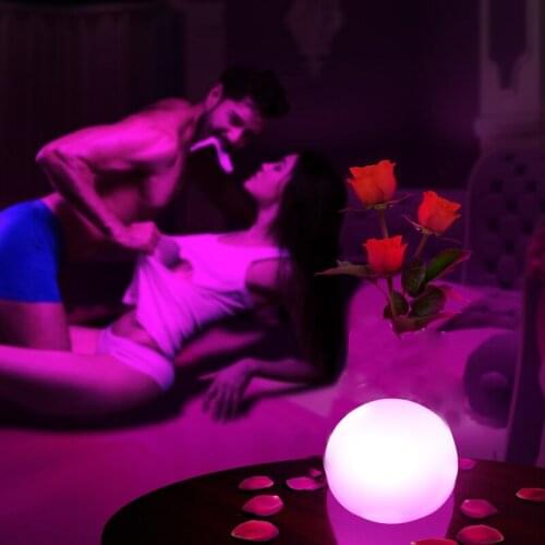 LED Valentines Day Atmosphere Rendering Ball Light Glow Bright Luminous Toys In Dark for Party Bar Concert Colorful Night Light