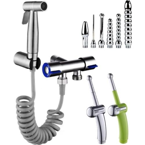 Toilet Handheld Bidet Anal Sprayer Shower Head Butt Anus Deep Cleaning Accessories Bidet Cleaner Shower Ducha Higienica Nozzle