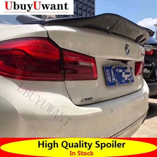 Fit For BMW G30 G38 535i 530i 2017-2019 ABS / Carbon Fiber Exterior Rear Spoiler Tail Trunk Boot Wing Decoration Car Styling