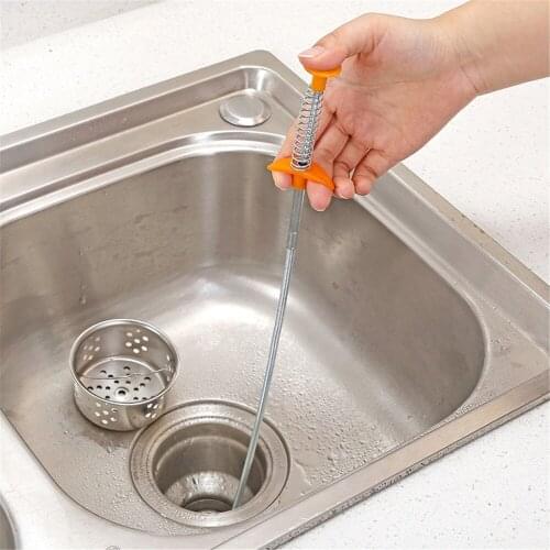 Claw 80cm Long Reach Flexible Pick Up Tool Spring Grip Narrow Bend Sink Curve Grabber Tools For Picking Up Nuts And Bolts