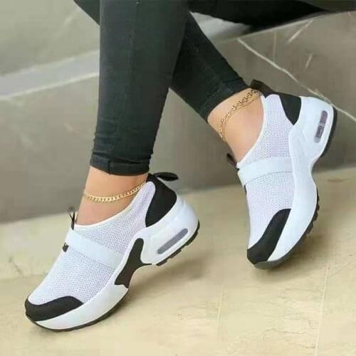 Women Sneakers 2021 Ladies Sports Shoes Ladies Trainers Platform Woman Baskets Femme Dames Black Mujer Tenis Feminino