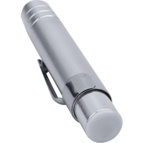 1Pcs metal Chalk Holder Teachers Blackboard Saving Chalk Clip Clutch, Silver