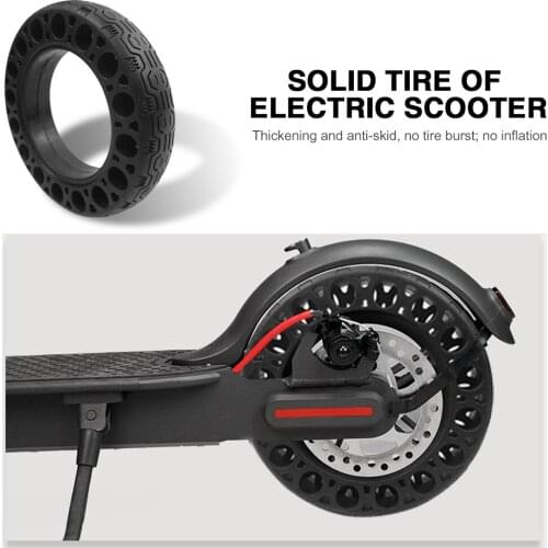 Shock Absorber Damping Tires 10 inch Outdoor Portable Scooter Skateboard for Ninebot Max G30 Non Slip Honeycomb Tyre