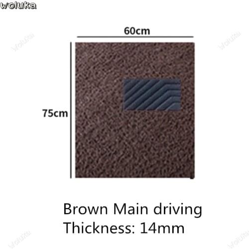 Can cut car mats main driving wire ring universal easy to clean waterproof carpet truck mat CD50 Q04