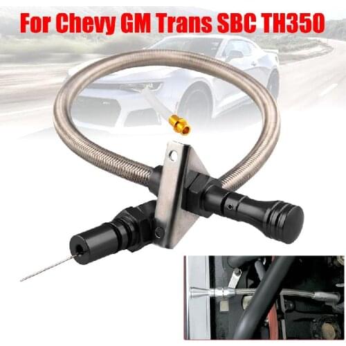 Auto Car Engine Durable Flexible Stainless Transmission Dipstick Oil Level Measure Tools For Chevy GM Trans SBC TH350