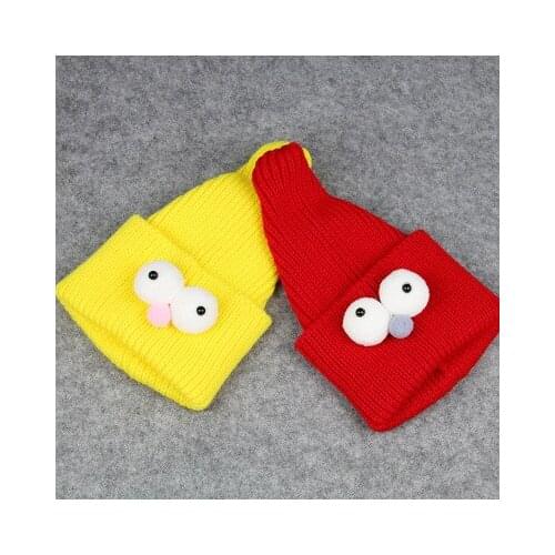 Big Ear Baby Hat Warm Newborn Baby Girl Winter Hat For Kids Knitted Infant Toddler Beanie Cap Girls Hat Bonnet Enfant