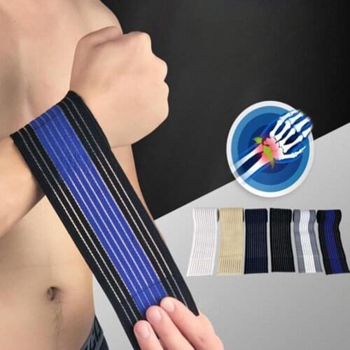 Mounchain Adjustable Wrist Protection Elastic Bandage Band Strength Training Wrist Guard for Weightlifting Sports etc