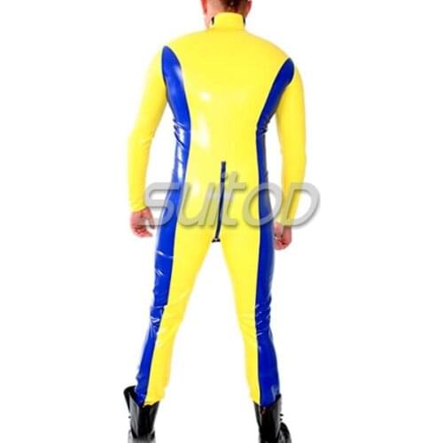 Suitop handmade latex rubber fetish zentai catsuit