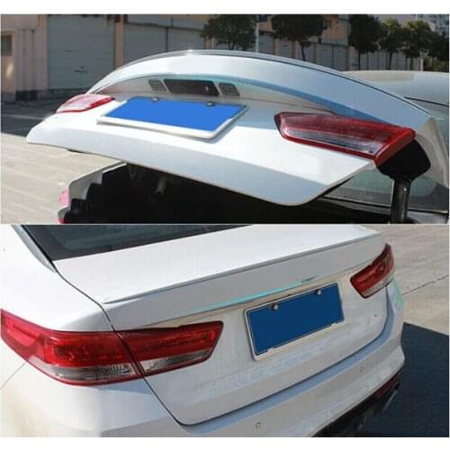 FIT FOR KIA OPTIMA K5 2016 2017 CHROME REAR TRUNK LID COVER TRIM TAILGATE MOLDING BOOT DOOR HANDLE BEZEL GARNISH STRIP STYLING