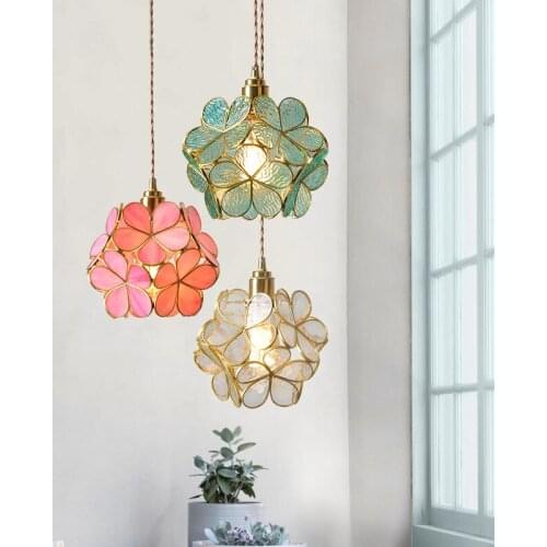 Nordic glass ball crystal chandeliers ceiling chandelier ceiling lamparas de techo dining room living room decoration