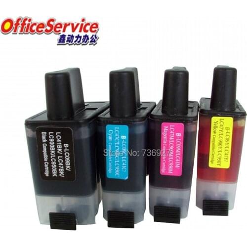 LC09 LC41 LC47 LC900 LC950 Compatible Ink Cartridge For Brother DCP-110C DCP-115C MFC-210C MFC-215C MFC-620CN FAX-1835C printer
