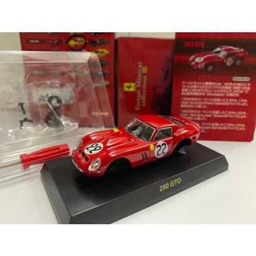 1/64 KYOSHO Ferrari 250 GTO #22 Le Mans F1 RACING Collection of die-cast alloy car decoration model toys