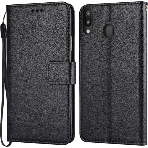 Flip Leather Case for Samsung Galaxy M20 M205 M205F SM-M205FN Vintage Wallet Phone Case for Galaxy M20 m20 Funda Cover
