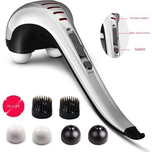 Massager stick massage hammer neck waist hand-held multi-function body tapping meridian hammer back massage hammer