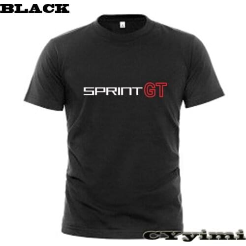 For Triumph SPRINT GT T Shirt Men New LOGO T-shirt 100% Cotton Summer Short Sleeve Round Neck Tees Male