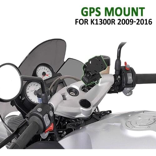 NEW Motorcycle Mobile Phone Holder GPS Stand Bracket For BMW K1300R K 1300 R 2009-2016 2015 2014 2013 2012