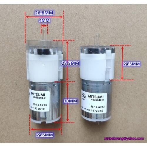 Brand new Japan 27mm 370 blood pressure monitor air pump Japan 6V xoygen supply pump micro pressure pump