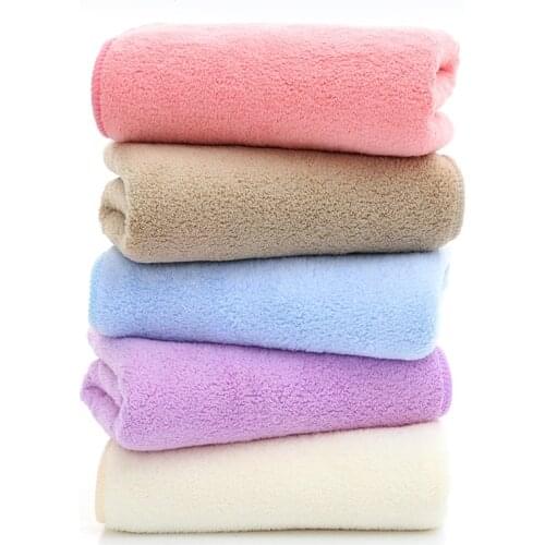 35*75cm Face Towel Adult Soft Terry Absorbent Quick Drying Body Hand Hair Bath Towels Washbasin Facecloth Bathroom