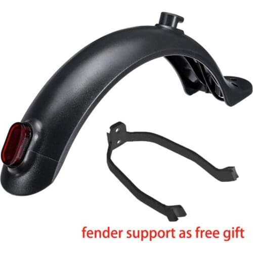 Durable Scooter Mudguard for Xiaomi Mijia M365 M187 Pro Electric Scooter Tire Splash Fender with Rear Taillight Back Guard Wing