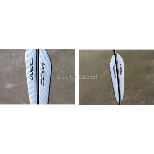 Car Styling Carbon Fiber Door Protector Door Side Edge Sticker For Renault clio megane 2 3 captur logan kadjar clip Accessories