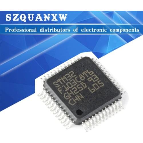 STM32F101VCT6 STM32F102CBT6 STM32F103C6T6A STM32F103C8T6 STM32F103CBT6 STM32F103R8T6 STM32F103RBT6 STM32F103RCT6 STM32F103RET6