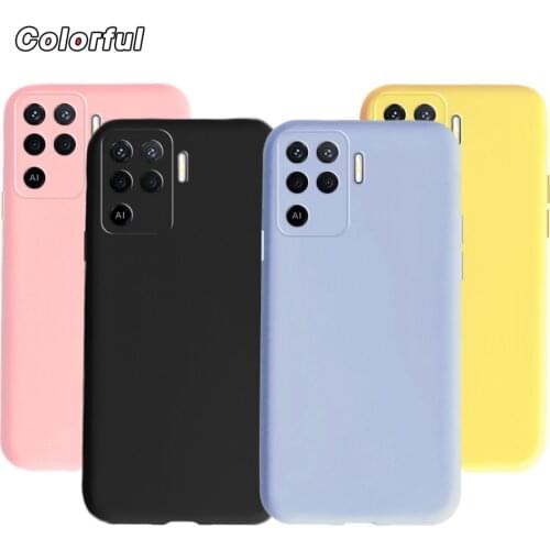 For OPPO A94 Case OPPO A54 A74 Fashion Cute Candy Phone Case For OPPO A 54 74 94 OPPOA74 5G Cover OPPO A74 A54 A94 5G Bumper