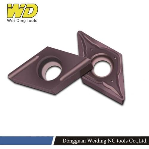 10pcs DCMT07 DCGT11 Carbide Insert internal Turning Tool DCMT DCGT CNC Blade Cutter Lathe For SDQCR SDUCR SDXCR SDWCR boring bar