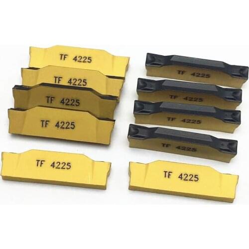 10PCS Slotted Tool N123G2 0300 0003 CR1125 TF4225 2MM 3MM 4MM Carbide Blade Turning Tool N123G2