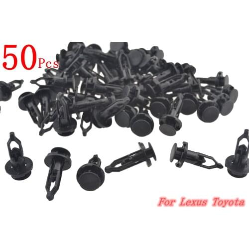 10pcs Retainer Clips Bumper Cover Grille Fastener Screws for Lexus Toyota Camry Corolla Prius RAV4 Highlander Matrix 521611601