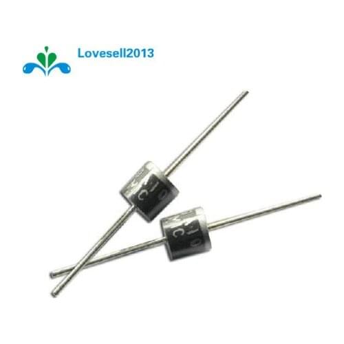 20PCS 10A10 R-6 10A 1000 Volts Silicon Rectifiers 1KV Diodes