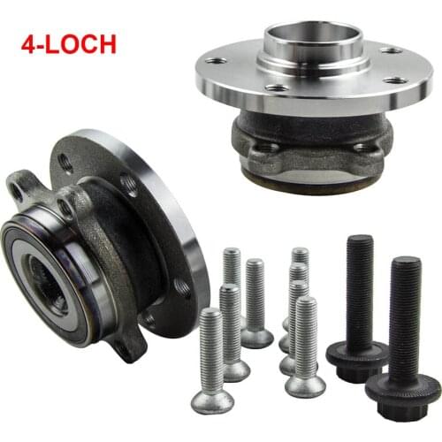 2x Front Wheel Bearing Kit Hub Assembly For Audi A1 8X1 8XA A3 8P1 8PA 8P7 Q3 VKBA3643 8J0598625