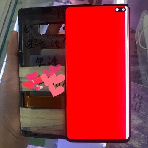 Dead pixels Line Note 10 AMOLED Test For Samsung Galaxy Note 10+ N975F Touch Screen Digitizer LCD Display For Samsung N9750 /DS