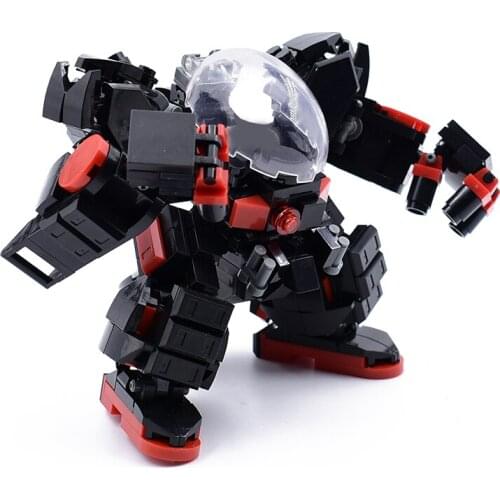 Fantasy Robots Building Blocks Kids Toys Action Figure Armor Warrior Assembled Bricks Anime Military Soldier Toys For Children